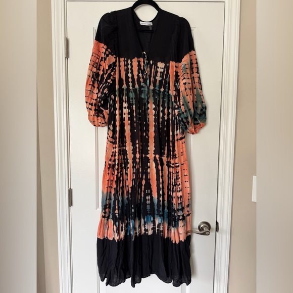 Young Fabulous & Broke boho tie dye caftan - Picture 3 of 13